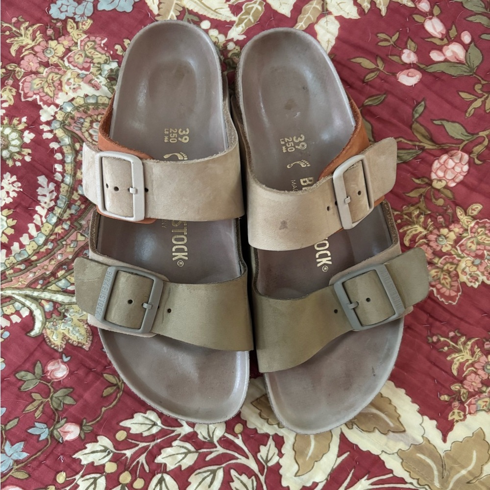Birkenstock Two-Tone Sandals